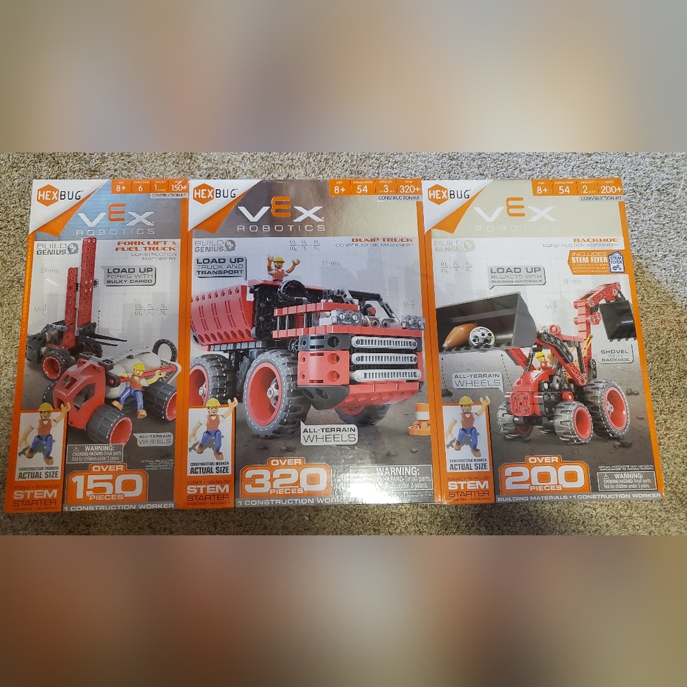 3 pack hexbug vex robotics